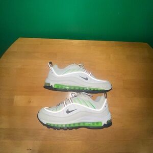 Size 12 Women’s - Nike Air Max 98 - Phantom Electric Green - Light Stain & Scuff